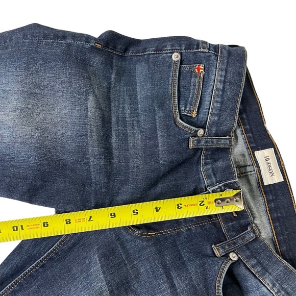 HUDSON Krista Low-Rise Super Skinny Blue Jean Denim Dark Wash Size 26 - Picture 4 of 9
